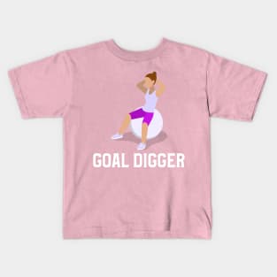 goal digger Kids T-Shirt